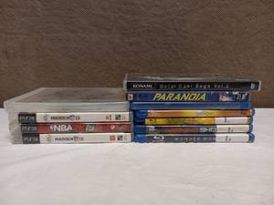 lot 36 image: GAMES & BLU-RAY DVDS