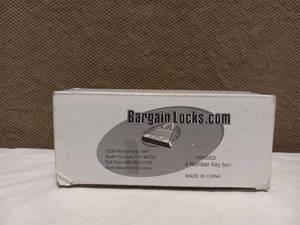 lot 43 image: NEW BARGAIN LOCKS.COM 4 LETTER LOCK BOX