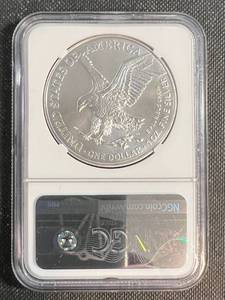 2021 type 2 AMERICAN SILVER EAGLE MS69 NGC