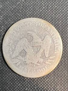 1858-O US SEATED LIBERTY HALF DOLLAR