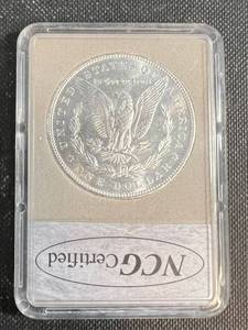 1887 MORGAN SILVER DOLLAR MS65 DMPL NCG CERTIFIED