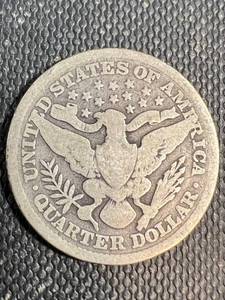 1898 US BARBER QUARTER