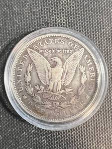 1900-O US MORGAN SILVER DOLLAR IN AIRTITE