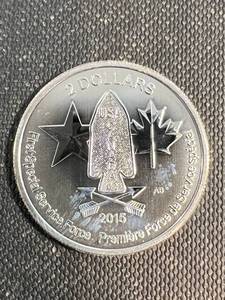 2015 CANADA $2 SPECIAL FORCES � TROY OZ .9999 FINE SILVER