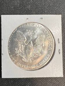 1994 AMERICAN SILVER EAGLE 1 TROY OZ .999 FINE SILVER DOLLAR