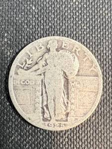 GROUP OF 18 MIXED DATE STANDING LIBERTY QUARTERS G-VG
