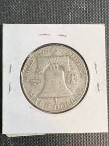 1957-D US FRANKLIN HALF DOLLAR