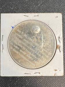 26 gram STERLING 92.5% SILVER NASA ROUND