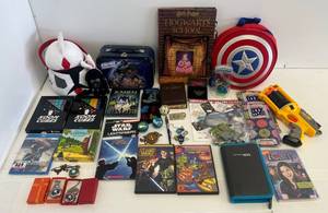 lot 95 image: Large Group Of Misc. Collectors Items Including Harry Potter, Star Wars , The Hobbit, Star Wars And More