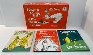 lot 107 image: Vintage 1962 Dr. Seusss Sleep Book And 1985 And 1989