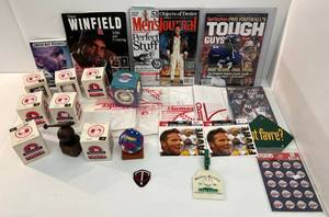lot 119 image: Large Group Of Misc. Sports Related Items Including Teams Baseballs And More