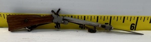 lot 126 image: Antique Miniature 2MM Pinfire Rifle Made By Franz Pfanni In Austria 5 316 Overall Including Bayonet.