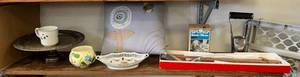lot 145 image: Two Shelves Full Of Misc. Vintage Items