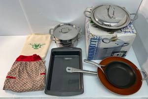 lot 48 image: Group Of Misc. Pots And Pans Most New Never Used