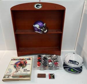 lot 54 image: Group Of Misc. Football Related Items