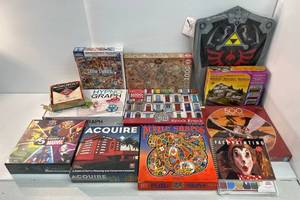 lot 61 image: Large Group Of Misc. Puzzles And Games Some NIB