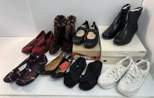 lot 81 image: Group Of Misc. Shoes Sizes 812, 9, 10 And 11 Including Rockfort And Merrell