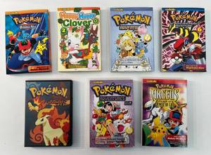 lot 94 image: Group Of Vintage Pokemon Including DVD And Books