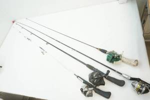 fishing rods and reels