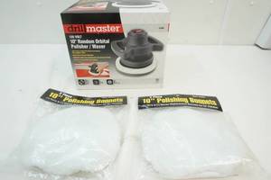 Drill master random orbital polisher waxer