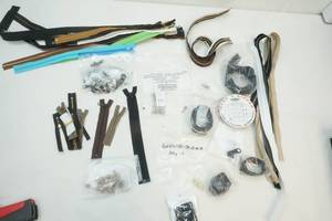 Zippers, zipper parts