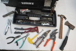 Hart tool box, tools