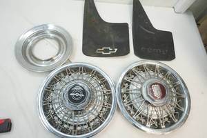 hub caps, mud flaps
