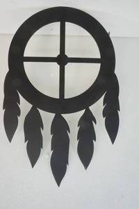 metal native American sign