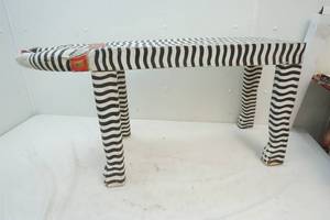zebra cat bench