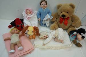 dol, plush toys