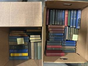 lot 19 image: Large Group of Antique Books