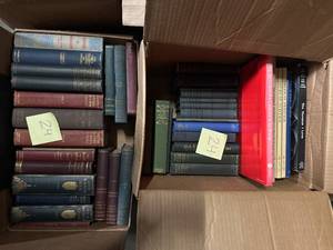 lot 24 image: Large Group of Antique Books