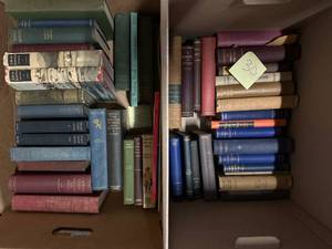 lot 30 image: Large Group of Antique Books