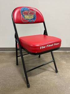 lot 38 image: One NCAA 2001 Basketball Final Four Chair