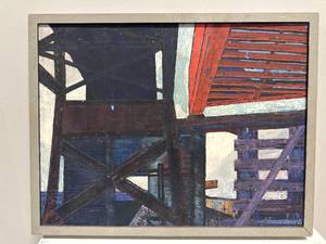 lot 43 image: One oil painting by Jamie Ross