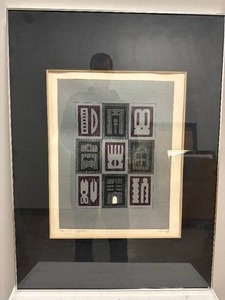 lot 51 image: One aquatint print signed Liao