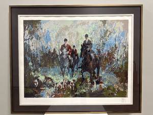 lot 52 image: One large serigraph by Mark King