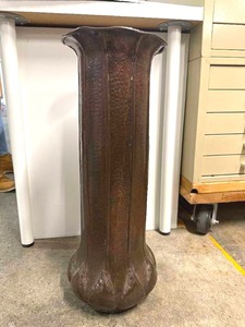 lot 59 image: One arts and crafts Stickley style umbrella stand