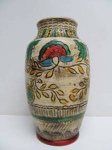lot 190 image: Antique Japanese Pottery Vase