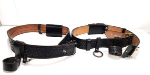 lot 131 image: 2 Nice Quality Leather Gun Belts