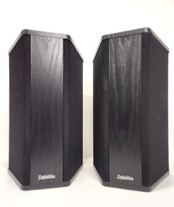 lot 161 image: Very Nice Working Definitive BP-2X Surround Speakers