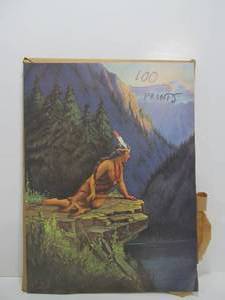 lot 125 image: 100 Original Vintage 1950s-60s era Prints - Indian Maiden - R. Atkinson Fox