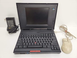 lot 247 image: Working Vintage IBM Thinkpad Laptop Computer
