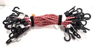 lot 258 image: Lot of 30 Heavy Duty Bungee Cords