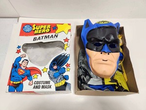 lot 277 image: Vintage Ben Cooper BATMAN Super Hero Costume & Mask