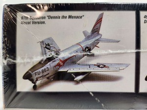 lot 282 image: Sealed Vintage Monogram F-86D Dog Sabre Model Kit