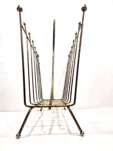 lot 310 image: Mid Century Atomic Wire Magazine Rack