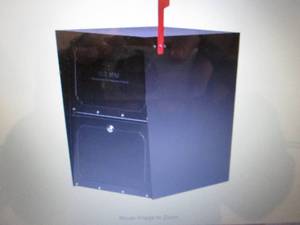 lot 15 image: Architectural Mailboxes Oasis Black...