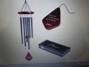 lot 35 image: Colorsmoon Outdoor Wind Chimes for ...