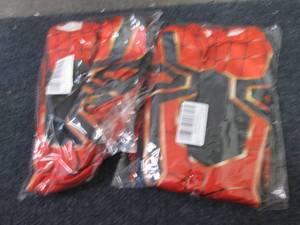 lot 39 image: 2 Spidey Costumes Size 110...